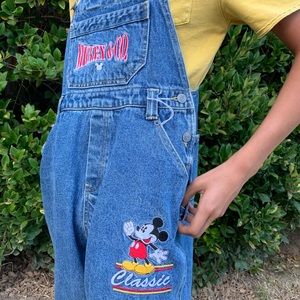 Walt Disney vintage Mickey overalls